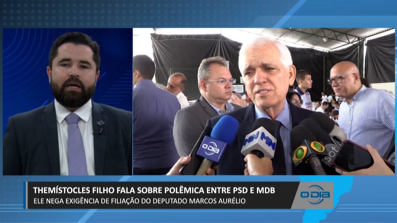 Themístocles Filho opina sobre divergências entre PSD e MDB 16 06 2023
