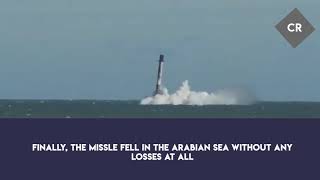 عااااجل لحظه سقوط الصاروخ الصيني في بحر العرب |fall of the Chinese missile