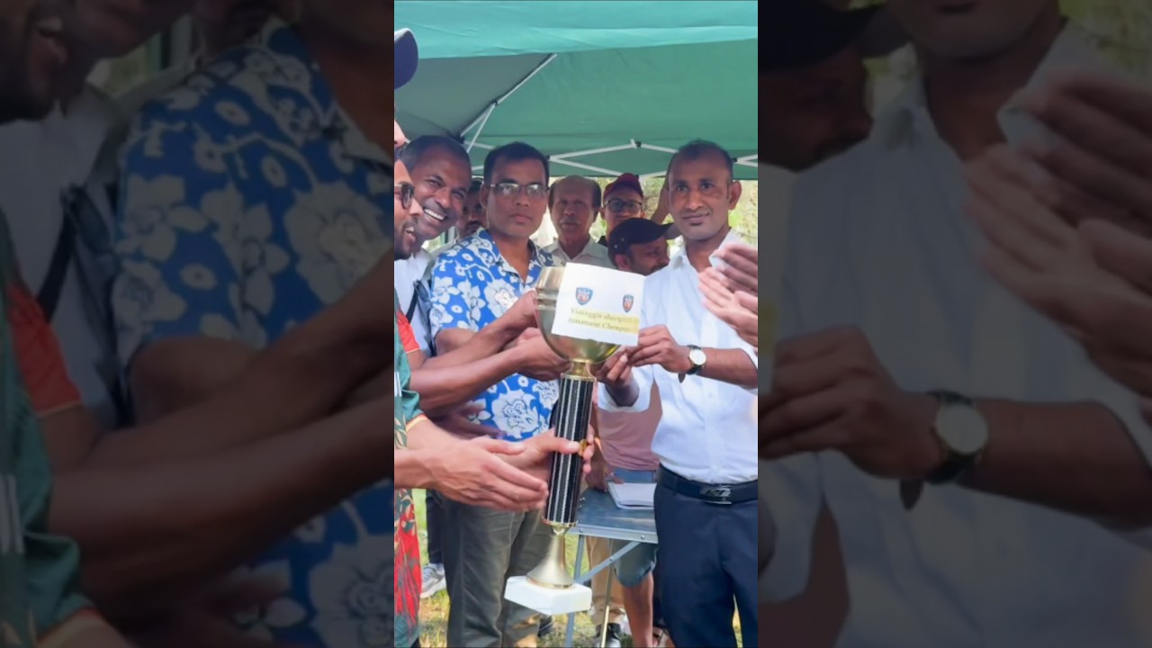 ইতালিতে ক্রিকেট টুনামেন্ট Viareggio VS La spezia 