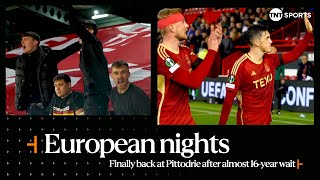EUROPEAN NIGHTS FINALLY BACK AT ABERDEEN! 😍 | Behind the scenes on a historic night at Pittodrie! 🎥
