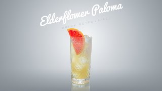 New update of Paloma recipe ( Elderflower Paloma )