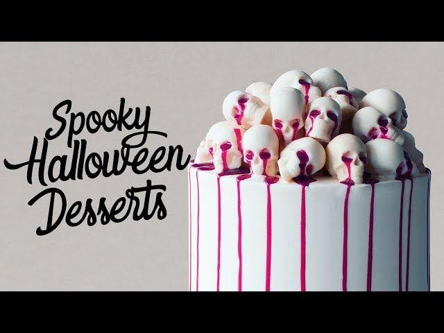 5 AMAZING Desserts for Halloween **COMPILATION** - The Scran Line