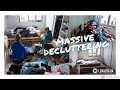 MASSIVE SPRING DECLUTTERING *SATISFYING* // decluttering and deep cleaning my best friend's room