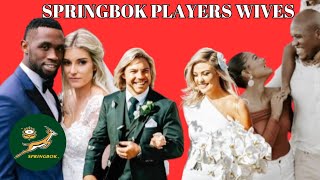 All Springboks RWC2023 Player's Wives