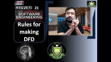 Software Engineering | Lec21 | Rule of Making DFD | By Javed Sir | IICS College