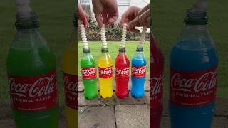 Coca Cola, Fanta,Sprite und Mentos |  Experiment Shorts