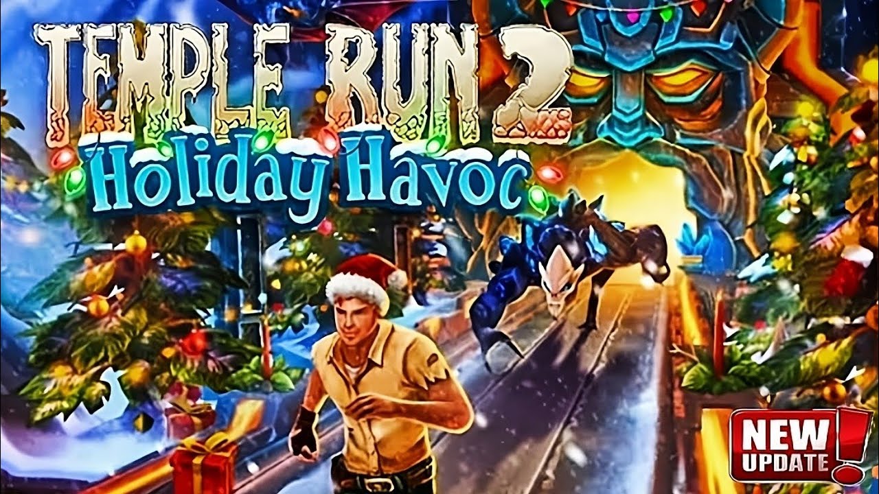 Temple Run 2 Holiday Havoc 2025 || New Map In Temple Run 2 #templerun2holidayhavoc #templerun2 #gam