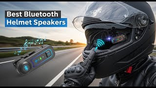 TOP 5 Best Bluetooth Motorcycle Helmet Speakers 2025