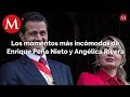 Los momentos más incómodos de Enrique Peña Nieto y Angélica Rivera