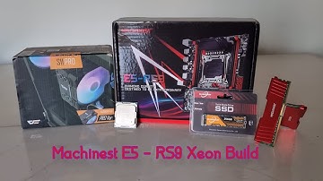 MACHINIST E5-RS9 - Xeon E5 2650 V4 12C/24T Budget PC Build