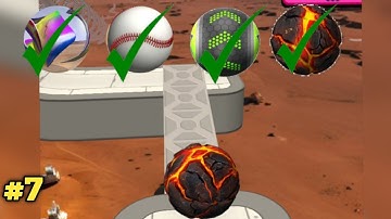 🏈Going Balls ; Super Speed Run Hard Walkthrough | Level 7 || los game || Arbaz Guru Gaming |