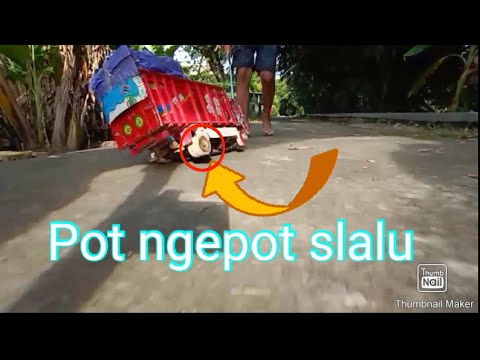  Miniatur  truk  Oleng  Pot ngepot Slalu YouTube