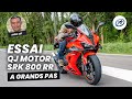 Qj motor srk 800 rr  essai 2024