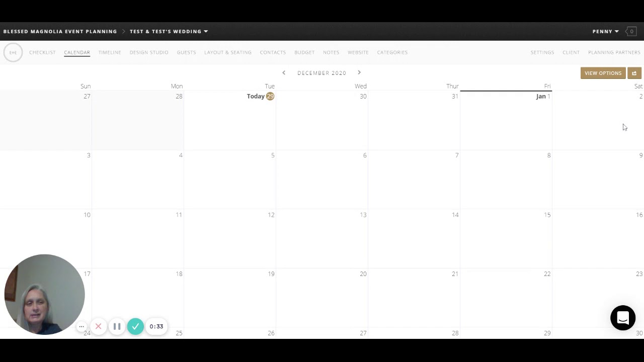 Aisle Planner Calendar Training