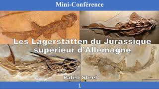 Conférence - Les Lagerstätten du Jurassique supérieur d'Allemagne du sud