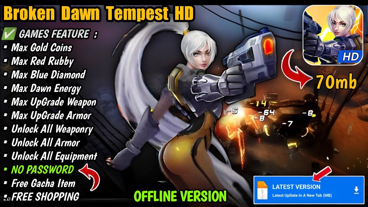 Broken Dawn Tempest HD Mod Apk 1.9.9 Latest Version 10,