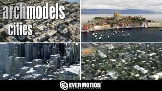 Archmodels 131 - collection of 3d city parts