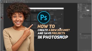 How to open New Document in Photoshop FOR BEGINNERS