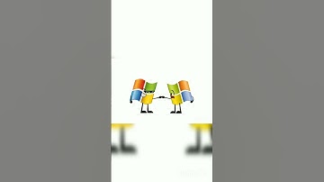 Windows XP  vs.  Windows Server 2003 Thumb war! [Windows BFDI] #windows #shorts #windowsbfdi