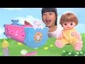 メルちゃん ネネちゃんゆりかごベビーベッドセット おもちゃ なかよしパーツ Baby Doll Mellchan Cradle baby bed Toy