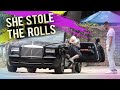 GOLD DIGGER STOLE OUR ROLLS ROYCE AND MONEY 😱🤬 THEN GOT CAUGHT!