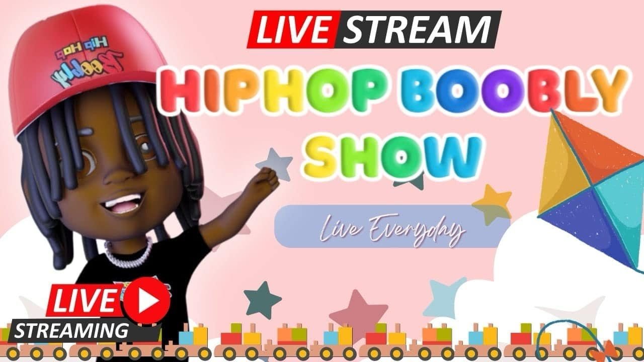 Join us for fun Learning Adventure with Hiphop Boobly! 🚀🎉 | FULL LIVE 24 HRS STREAM