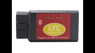 LYL® Bluetooth OBD 2 Setup Demo on Audi with DashCommand