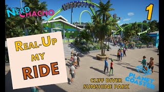 Boardwalk Theme & B&M -  Adding Realism To Your Planet Coaster Blueprints - Real Up My Ride - Ep1
