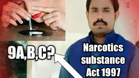 Control of narcotics substance act 1997
