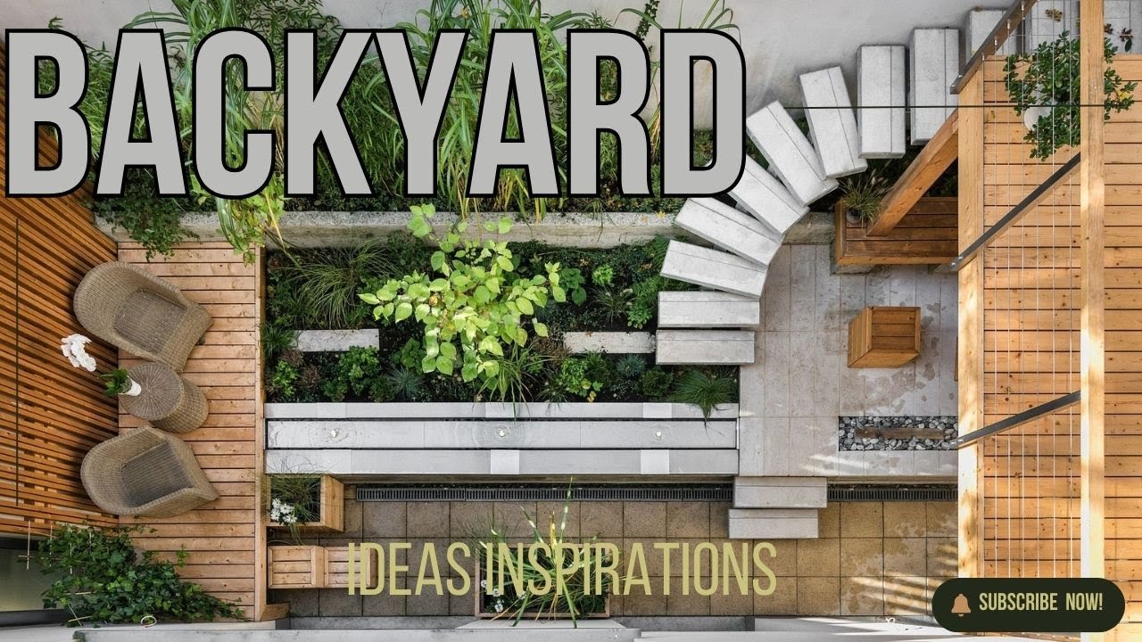 Backyard Garden Landscaping ideas - YouTube