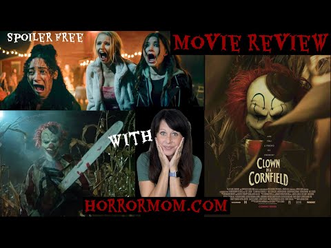 Clown in a Cornfield- nightmarish clown, cornfield massacres, & teens screaming in terror.. Perfect!
