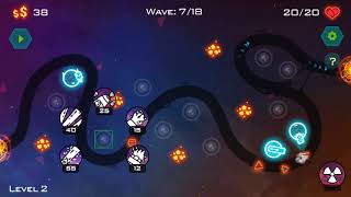 Geometry Defense 2 (by MegaFox) / Android Gameplay HD screenshot 2