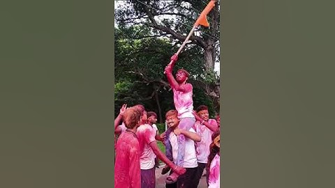 ganpati visarjan in IIT BHU .