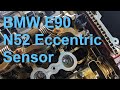 BMW E90 N52 Valvetronic Eccentric Shaft Sensor and Valve Cover Gasket Replacement