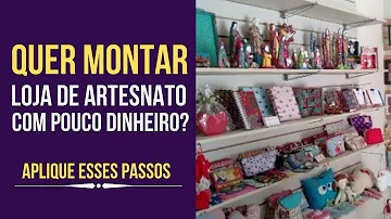 Como montar um atelier de artesanato com pouco dinheiro?