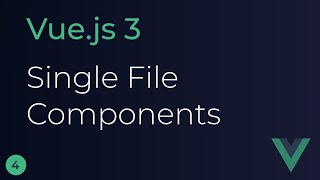 Vue JS 3 Tutorial - 4 - Single File Components