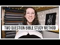 Super Simple and Effective Bible Study Method + Demo