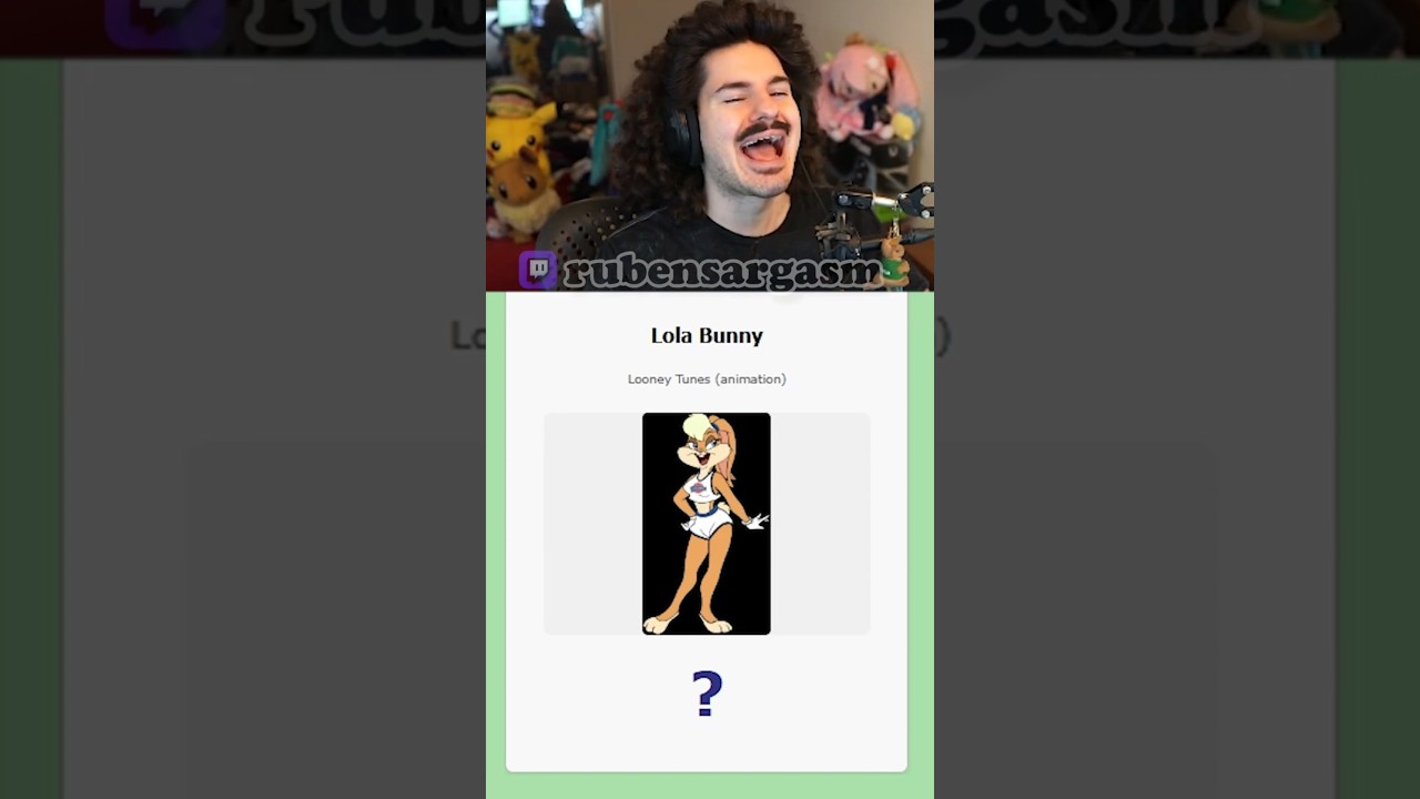 lola bunny's an absolute hydrogen bomb #rubensargasm #justchatting #dailygame