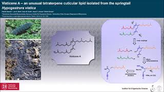 Viaticene A – Poster Pitch Video - 21st Tetrahedron Symposium