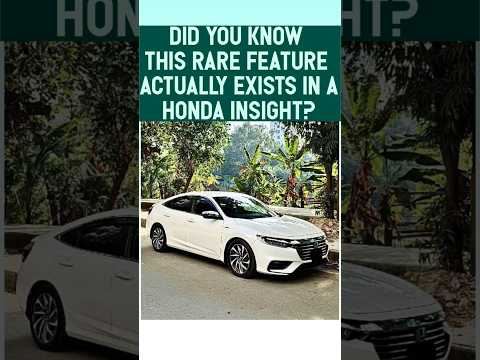 A Special Feature Of Hondainsight Honda Hondabangladesh Hondacars Bangladesh Bdcarreview