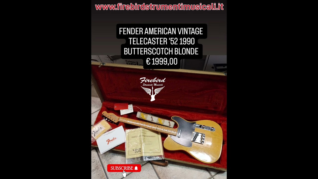ギター FenderCustomTelecaster AmericanVintage62 sddefault.jpg