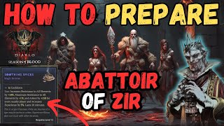 5 Things to Prepare NOW to Dominate the Abattoir of Zir (Diablo 4 Season 2 Endgame)