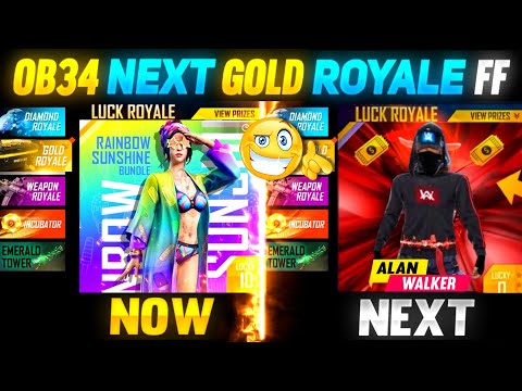 Download Next Gold Royale Free Fire | Next Gold Royale Bundle | Upcoming Gold Royale in Free Fire