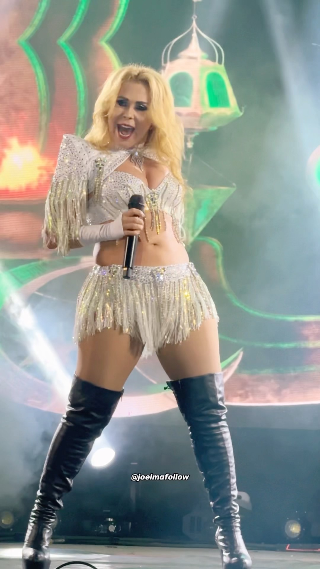 E quem não gostar, ainda vai ter que aturar muito a Joelma