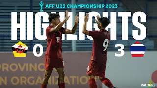 Brunei DS 0-3 Thailand (#AFFU23 2023)