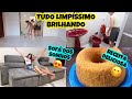 SOFÁ CHEGOUU! | FAXINA NA SALA E BANHEIRO | BOLO FOFINHO E MAIS