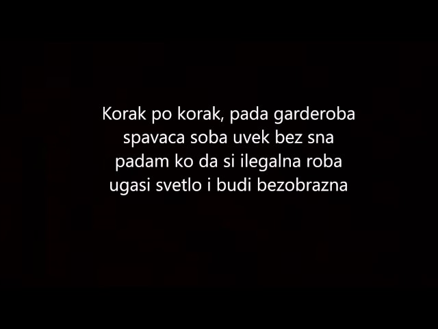 Relja Popovic -Lom-(Tekst/Lyrics)
