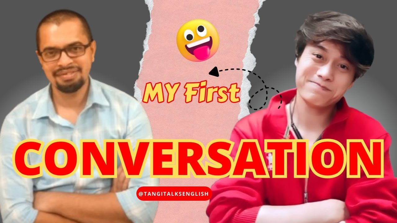 My First English Conversation Ever 😱 (Self-Challenge) 