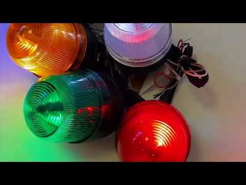 Проблесковый маячок купить 24 Вольта оповещатель звуковой сирена 80 дБ SL70B-W-24V SL70B-024-W