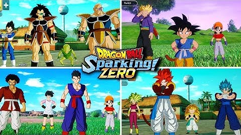 DRAGON BALL SPARKING ZERO - All Unique Team-Up Dialogue Interactions (What if scenarios) 3.0